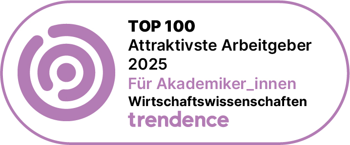 Siegel "TOP-100 Attraktiver Arbeitgeber für Akademiker